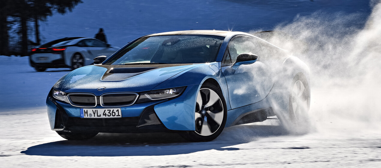 BMW i8 Pure Impulse | Review. BMW Snow Experience II